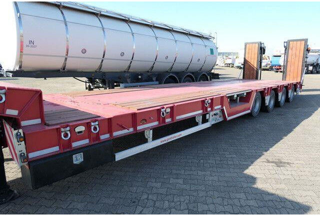 GVN 4, Radmulden, Ausziehbar, Hydr. Rampen - 저하대 세미 트레일러 : 사진 2 GVN 4, Radmulden, Ausziehbar, Hydr. Rampen - 저하대 세미 트레일러 : 사진 2