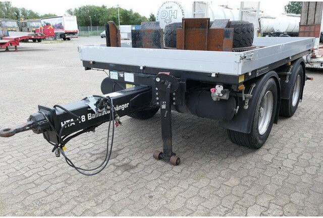 드롭사이드/ 플랫베드 트레일러 Huffermann HTA 18.00, Tandem, Ballastanhänger, Luftfederung : 사진 6 드롭사이드/ 플랫베드 트레일러 Huffermann HTA 18.00, Tandem, Ballastanhänger, Luftfederung : 사진 6