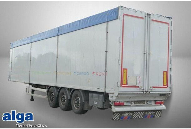 Knapen Trailers K 100, 92m³, 10mm Boden, Luft-Lift, BPW-Achsen - 밀폐형 박스 세미 트레일러 : 사진 1 Knapen Trailers K 100, 92m³, 10mm Boden, Luft-Lift, BPW-Achsen - 밀폐형 박스 세미 트레일러 : 사진 1