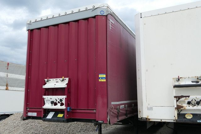 Krone SD, Gelenkt, Luft-Lift, Mitnahmestapler, Edscha - 커튼사이더 세미 트레일러 : 사진 3 Krone SD, Gelenkt, Luft-Lift, Mitnahmestapler, Edscha - 커튼사이더 세미 트레일러 : 사진 3