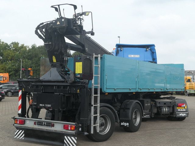 Langendorf SSH 20/21, Rollkran MKG, Gelenkt, 7.800mm lang - 드롭사이드/ 플랫베드 세미 트레일러 : 사진 4 Langendorf SSH 20/21, Rollkran MKG, Gelenkt, 7.800mm lang - 드롭사이드/ 플랫베드 세미 트레일러 : 사진 4