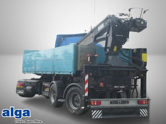 Langendorf SSH 20/21, Rollkran MKG, Gelenkt, 7.800mm lang - 드롭사이드/ 플랫베드 세미 트레일러 : 사진 1 Langendorf SSH 20/21, Rollkran MKG, Gelenkt, 7.800mm lang - 드롭사이드/ 플랫베드 세미 트레일러 : 사진 1