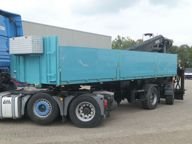Langendorf SSH 20/21, Rollkran MKG, Gelenkt, 7.800mm lang - 드롭사이드/ 플랫베드 세미 트레일러 : 사진 2 Langendorf SSH 20/21, Rollkran MKG, Gelenkt, 7.800mm lang - 드롭사이드/ 플랫베드 세미 트레일러 : 사진 2