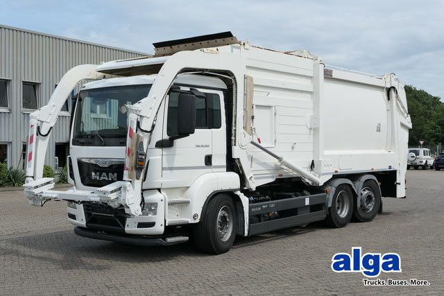 MAN 26.320 TGS BL 6x2, Überkopflader/Frontlader, AC MAN 26.320 TGS BL 6x2, Überkopflader/Frontlader, AC - 쓰레기차 : 사진 1 MAN 26.320 TGS BL 6x2, Überkopflader/Frontlader, AC MAN 26.320 TGS BL 6x2, Überkopflader/Frontlader, AC - 쓰레기차 : 사진 1