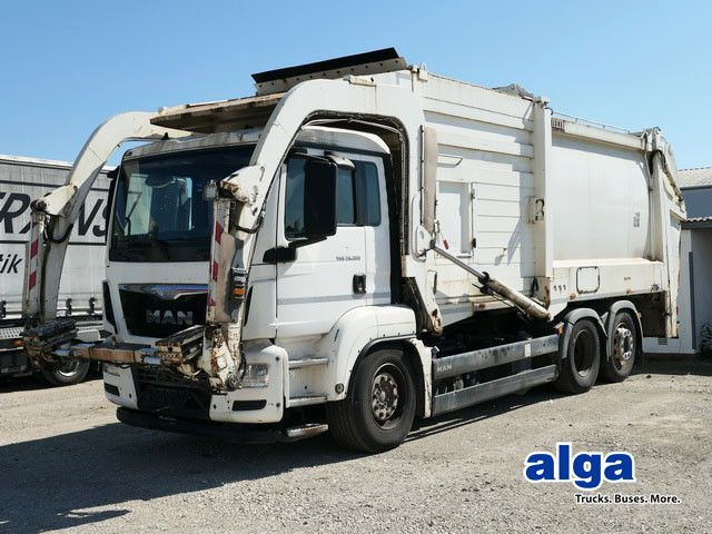 MAN 26.320 TGS BL 6x2, Überkopflader/Frontlader, AC - 쓰레기차 : 사진 1 MAN 26.320 TGS BL 6x2, Überkopflader/Frontlader, AC - 쓰레기차 : 사진 1