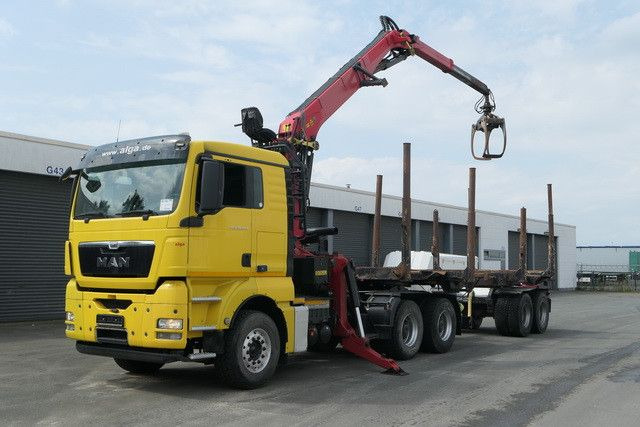MAN 26.540 TGX/6x4/540 PS/Kran Epsilon/Blattfederung - 트랙터 유닛 : 사진 4 MAN 26.540 TGX/6x4/540 PS/Kran Epsilon/Blattfederung - 트랙터 유닛 : 사진 4