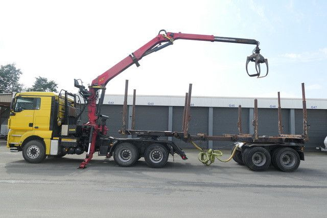 MAN 26.540 TGX/6x4/540 PS/Kran Epsilon/Blattfederung - 트랙터 유닛 : 사진 2 MAN 26.540 TGX/6x4/540 PS/Kran Epsilon/Blattfederung - 트랙터 유닛 : 사진 2