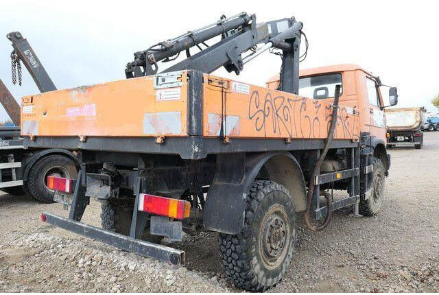 MAN 9.150 4x4, Allrad, Hiab 071 AW, Einzelbereifung - 드롭사이드/ 플랫베드 트럭 : 사진 2 MAN 9.150 4x4, Allrad, Hiab 071 AW, Einzelbereifung - 드롭사이드/ 플랫베드 트럭 : 사진 2