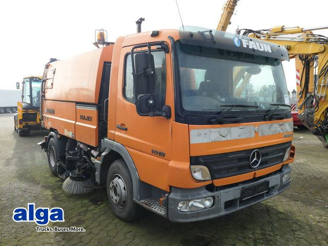 Mercedes-Benz 1018 Atego 4x2, Faun VIAJET 5R, Klima, 73tkm - 거리 청소 차량 : 사진 1 Mercedes-Benz 1018 Atego 4x2, Faun VIAJET 5R, Klima, 73tkm - 거리 청소 차량 : 사진 1