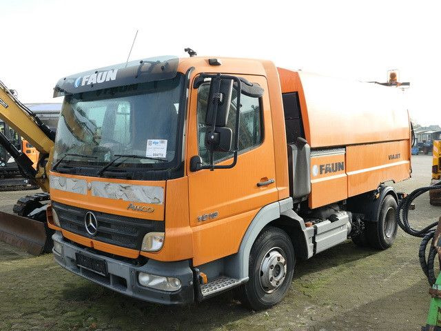 Mercedes-Benz 1018 Atego 4x2, Faun VIAJET 5R, Klima, 73tkm - 거리 청소 차량 : 사진 4 Mercedes-Benz 1018 Atego 4x2, Faun VIAJET 5R, Klima, 73tkm - 거리 청소 차량 : 사진 4