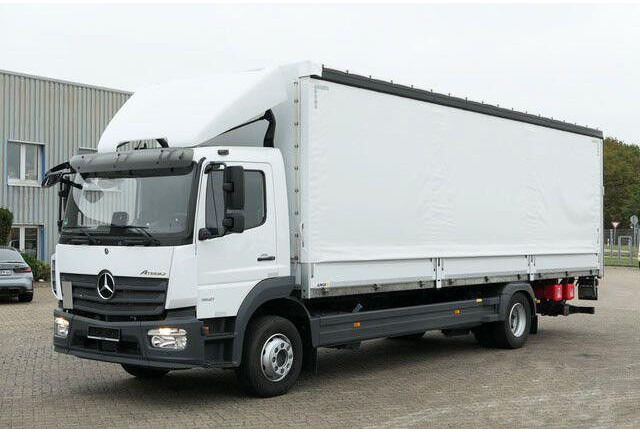 Mercedes-Benz 1521 L Atego 4x2, LBW, Schiebeplane, Klima, Luft - 커튼사이더 트럭 : 사진 4 Mercedes-Benz 1521 L Atego 4x2, LBW, Schiebeplane, Klima, Luft - 커튼사이더 트럭 : 사진 4