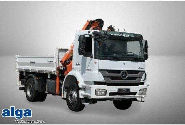 Mercedes-Benz 1829 K Axor, Atlas 116.3-A2L, AHK, Greifer,Klima - 덤프트럭 : 사진 1 Mercedes-Benz 1829 K Axor, Atlas 116.3-A2L, AHK, Greifer,Klima - 덤프트럭 : 사진 1