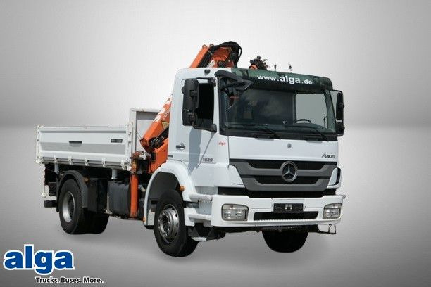 Mercedes-Benz 1829 K Axor, Atlas 116.3-A2L, AHK, Greifer,Klima - 덤프트럭, 크레인 트럭 : 사진 1 Mercedes-Benz 1829 K Axor, Atlas 116.3-A2L, AHK, Greifer,Klima - 덤프트럭, 크레인 트럭 : 사진 1