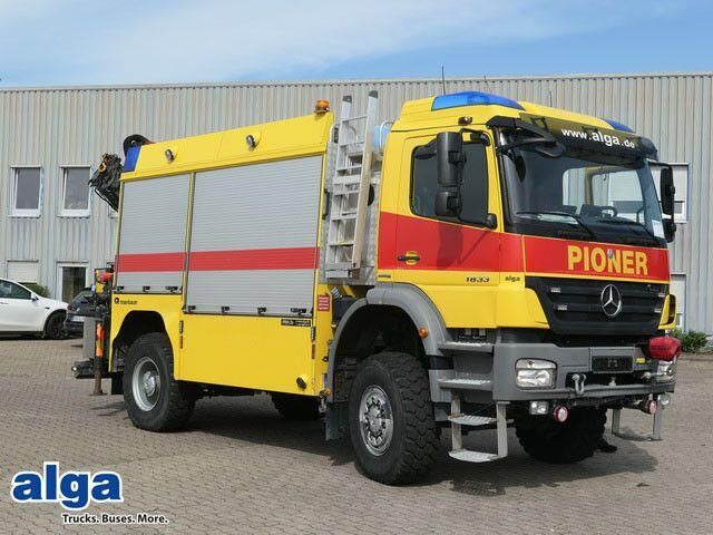 Mercedes-Benz 1833 Axor 4x4, Kran Palfinger, Rosenbauer, AHK - 소방차 : 사진 1 Mercedes-Benz 1833 Axor 4x4, Kran Palfinger, Rosenbauer, AHK - 소방차 : 사진 1