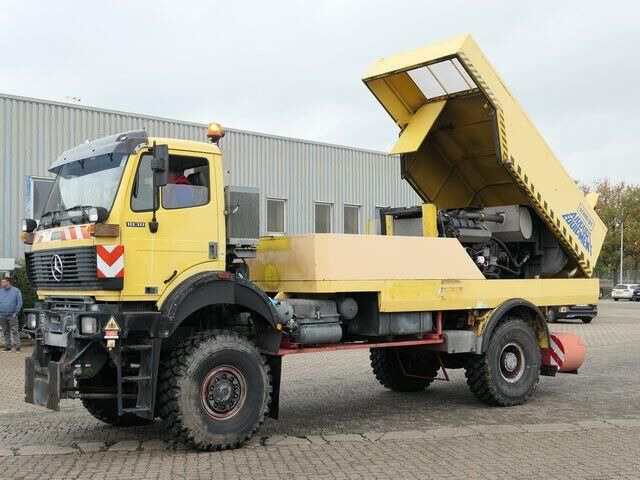 Mercedes-Benz 1838 AK 4x4, Allrad, Kehrmaschine Schmidt - 거리 청소 차량 : 사진 5 Mercedes-Benz 1838 AK 4x4, Allrad, Kehrmaschine Schmidt - 거리 청소 차량 : 사진 5