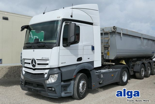 Mercedes-Benz 1843 LS Actros, MP4, Retarder, 2x Tank, Spoiler - 트랙터 유닛 : 사진 1 Mercedes-Benz 1843 LS Actros, MP4, Retarder, 2x Tank, Spoiler - 트랙터 유닛 : 사진 1