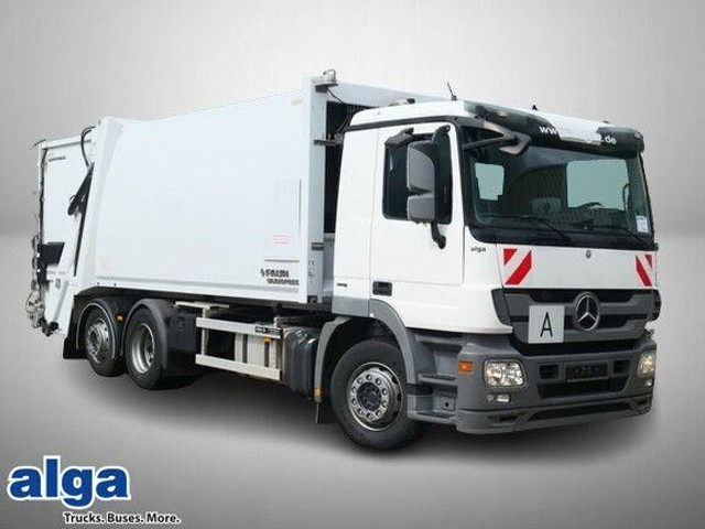 Mercedes-Benz 2532 L Actros 6x2, Faun, Variopress II 524,Klima - 쓰레기차 : 사진 1 Mercedes-Benz 2532 L Actros 6x2, Faun, Variopress II 524,Klima - 쓰레기차 : 사진 1