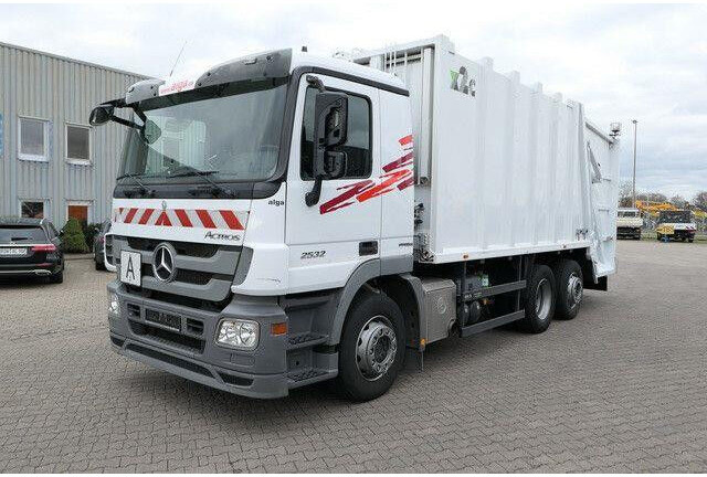 쓰레기차 Mercedes-Benz 2532 L Actros 6x2, Medium X2EC23, Zöller 321 : 사진 7