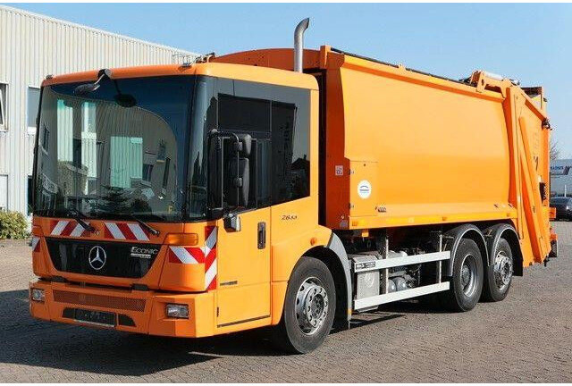 쓰레기차 Mercedes-Benz 2633 L ECONIC, HN-Schörling, Zöller, gelenkt, AC : 사진 7 쓰레기차 Mercedes-Benz 2633 L ECONIC, HN-Schörling, Zöller, gelenkt, AC : 사진 7