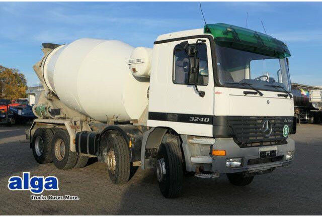 Mercedes-Benz 3240 B Actros 8x4, Liebherr HTM904, 9m³ - 콘크리트 믹서 트럭 : 사진 1 Mercedes-Benz 3240 B Actros 8x4, Liebherr HTM904, 9m³ - 콘크리트 믹서 트럭 : 사진 1