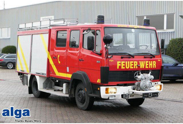 Mercedes-Benz 814 F 4x2, Pumpe, DOKA, Feuerwehr, 26tkm - 소방차 : 사진 1 Mercedes-Benz 814 F 4x2, Pumpe, DOKA, Feuerwehr, 26tkm - 소방차 : 사진 1