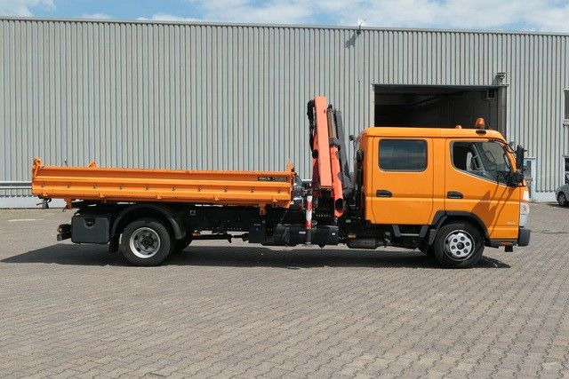 Mitsubishi Fuso Canter 7C18D, Palfinger PK 7001-KA, DOKA - 덤프 밴, 콤비 밴 : 사진 2 Mitsubishi Fuso Canter 7C18D, Palfinger PK 7001-KA, DOKA - 덤프 밴, 콤비 밴 : 사진 2
