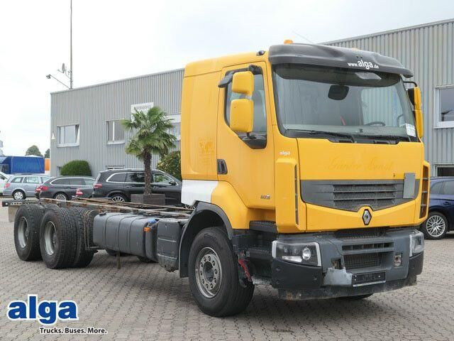 Renault 460 Premium Lander 6x4, Retarder, 10Räder, Klima - 캡 새시 트럭 : 사진 1 Renault 460 Premium Lander 6x4, Retarder, 10Räder, Klima - 캡 새시 트럭 : 사진 1