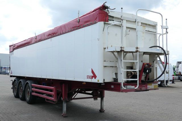 덤프 세미 트레일러 Stas SA336K, Alu, 50m³, Alu-Chassis, Luft-Lift : 사진 6