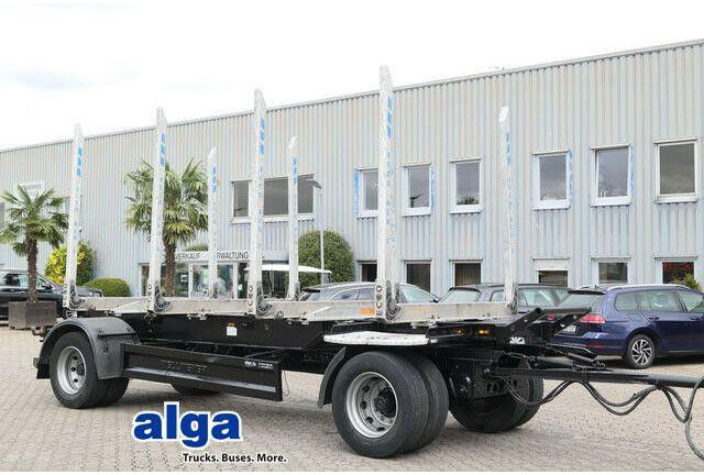 WELLMEYER WELLMEYER/ATF 18.65 KH/Holztransporter/Teleskop - 목재 트레일러 : 사진 1 WELLMEYER WELLMEYER/ATF 18.65 KH/Holztransporter/Teleskop - 목재 트레일러 : 사진 1