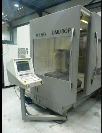CNC Fraiseuse 5 axes simultanés Deckel Maho DMU 80P - 밀링 머신 : 사진 1 CNC Fraiseuse 5 axes simultanés Deckel Maho DMU 80P - 밀링 머신 : 사진 1