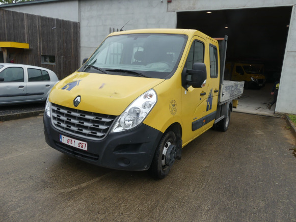 Camionnette plateau double cabine Renault Master DCI150 (2012-171.164 km-VIN:VF1MBH6F346533282) - 플랫베드 밴, 콤비 밴 : 사진 1 Camionnette plateau double cabine Renault Master DCI150 (2012-171.164 km-VIN:VF1MBH6F346533282) - 플랫베드 밴, 콤비 밴 : 사진 1