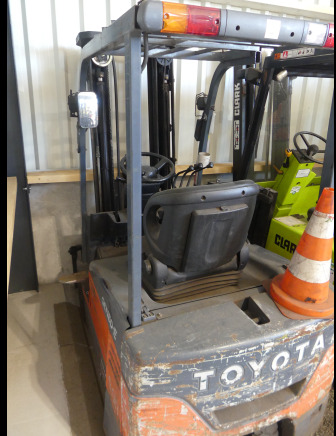 Chariot élévateur Toyota 7FBE18 - 전기 지게차 : 사진 2 Chariot élévateur Toyota 7FBE18 - 전기 지게차 : 사진 2