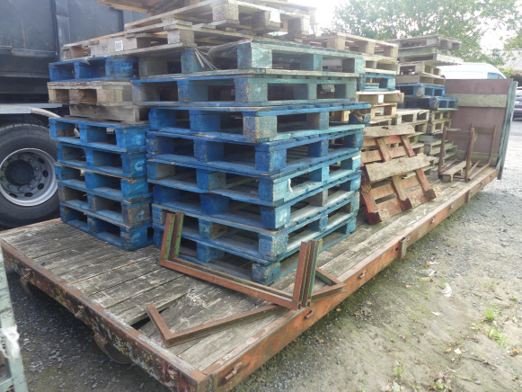 Chassis porte container avec contenu - 롤오프 컨테이너 : 사진 3 Chassis porte container avec contenu - 롤오프 컨테이너 : 사진 3