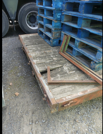 Chassis porte container avec contenu - 롤오프 컨테이너 : 사진 4 Chassis porte container avec contenu - 롤오프 컨테이너 : 사진 4