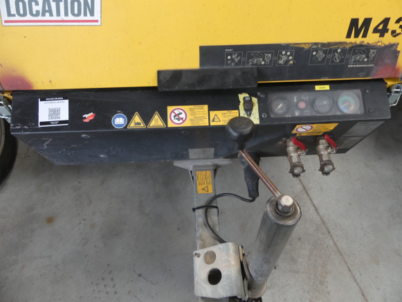 REF:2610 - Compresseur tractable Kaeser M43 - 공기 압축기 : 사진 4 REF:2610 - Compresseur tractable Kaeser M43 - 공기 압축기 : 사진 4