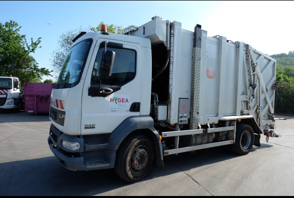 REF : 6 - Camion poubelle DAF LF55 - 쓰레기차 : 사진 1 REF : 6 - Camion poubelle DAF LF55 - 쓰레기차 : 사진 1