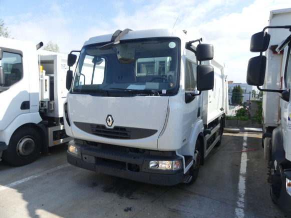REF:68420 - Camion poubelle Renault Midlum 180DXI (2013-115.450 km) - 쓰레기차 : 사진 1 REF:68420 - Camion poubelle Renault Midlum 180DXI (2013-115.450 km) - 쓰레기차 : 사진 1