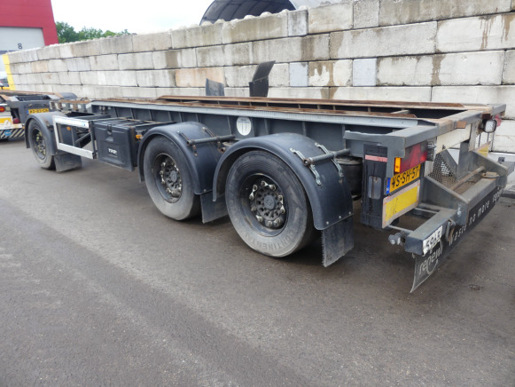 REF:WS-SH-57 - Remorque porte container GS Meppel ALC-2700N - 컨테이너 운반 장치/ 스와프 보디 트레일러 : 사진 2 REF:WS-SH-57 - Remorque porte container GS Meppel ALC-2700N - 컨테이너 운반 장치/ 스와프 보디 트레일러 : 사진 2