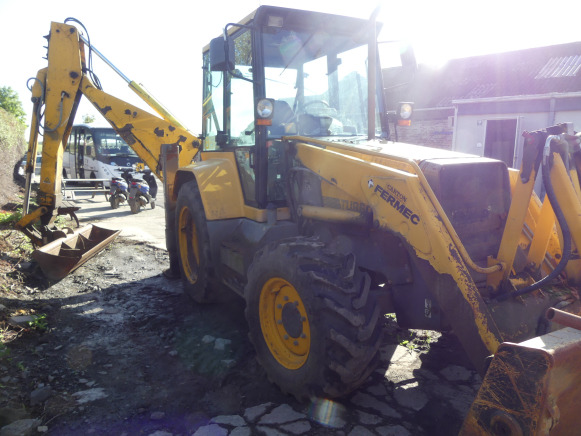 Tractopelle Fermec 860 - 백호 로더 : 사진 4 Tractopelle Fermec 860 - 백호 로더 : 사진 4