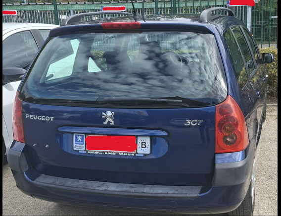 Voiture Peugeot 307 (2005-58.925 km-VIN:VF33EKFUC84066327) - 차량 : 사진 2 Voiture Peugeot 307 (2005-58.925 km-VIN:VF33EKFUC84066327) - 차량 : 사진 2