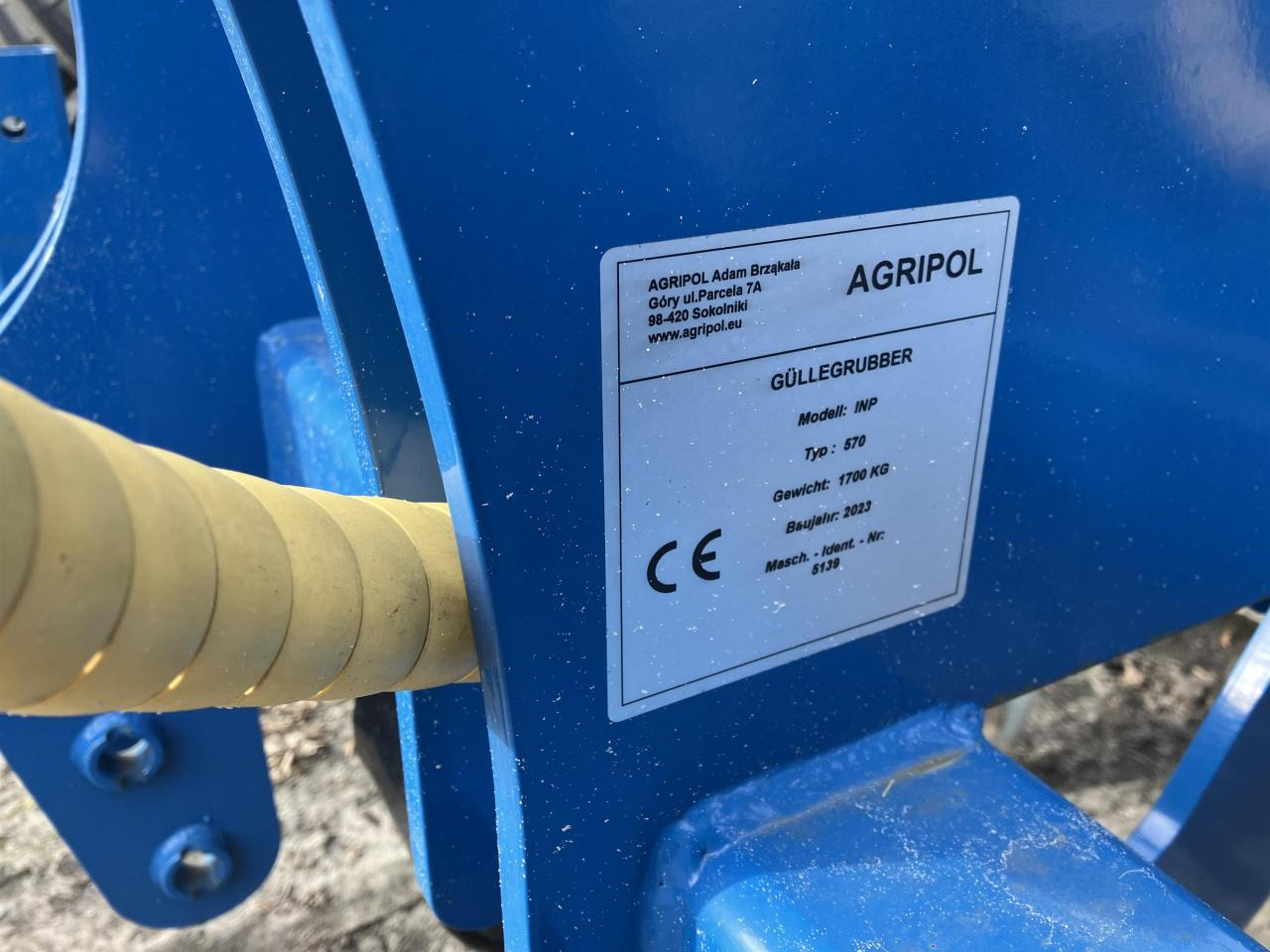 Agripol 4,8m mit Walze - 슬러리 인젝터 : 사진 2 Agripol 4,8m mit Walze - 슬러리 인젝터 : 사진 2