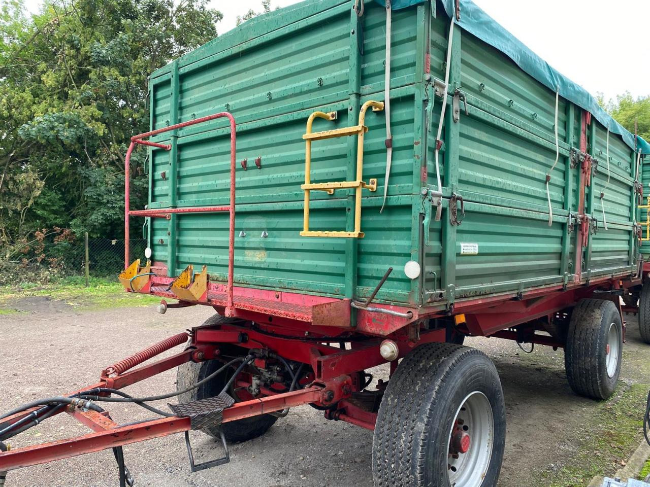 Agromet T-149 - 덤프 트레일러 : 사진 1 Agromet T-149 - 덤프 트레일러 : 사진 1