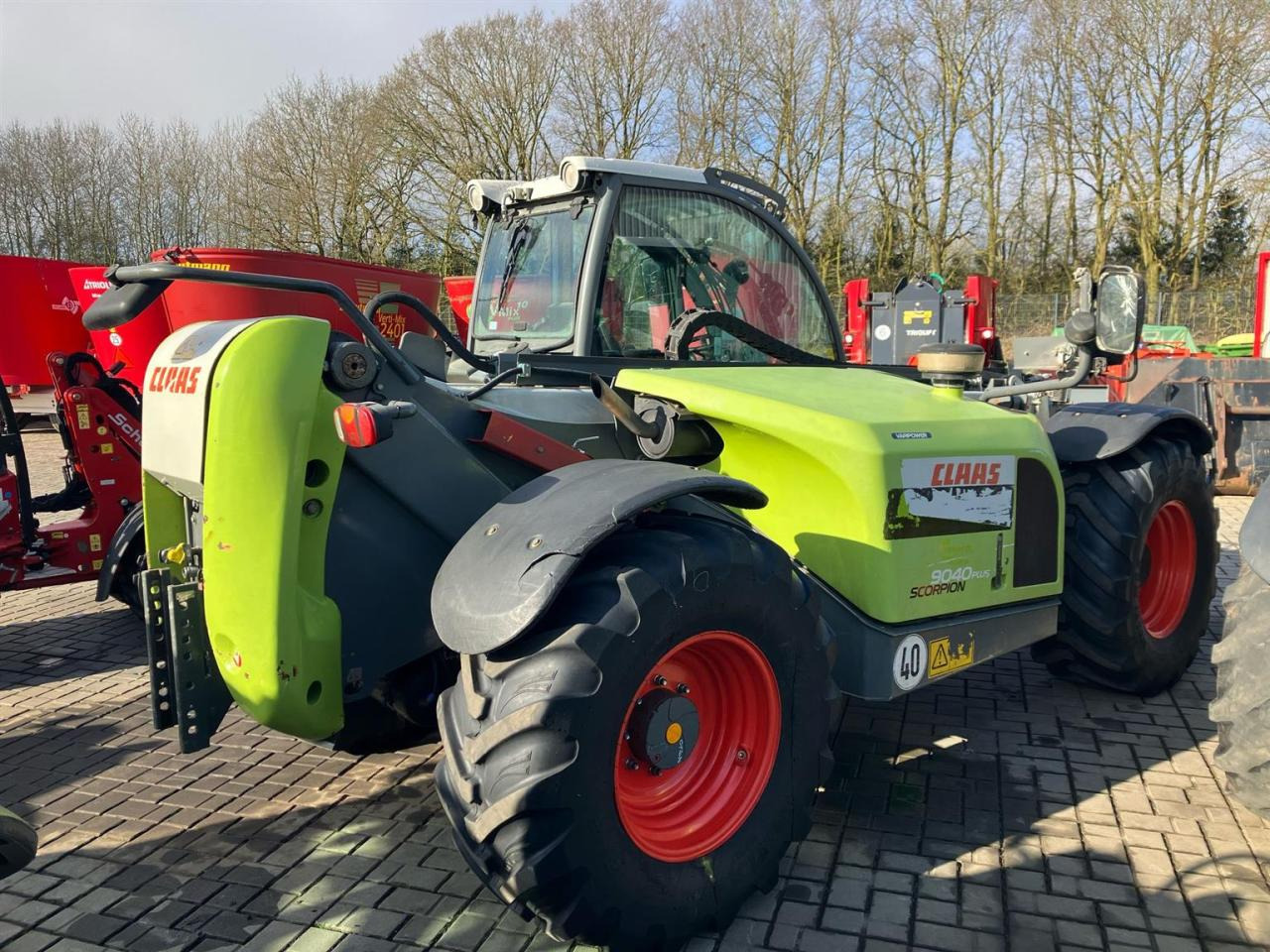 CLAAS Scorpion 9040 - 텔레스코픽 핸들러 : 사진 3 CLAAS Scorpion 9040 - 텔레스코픽 핸들러 : 사진 3