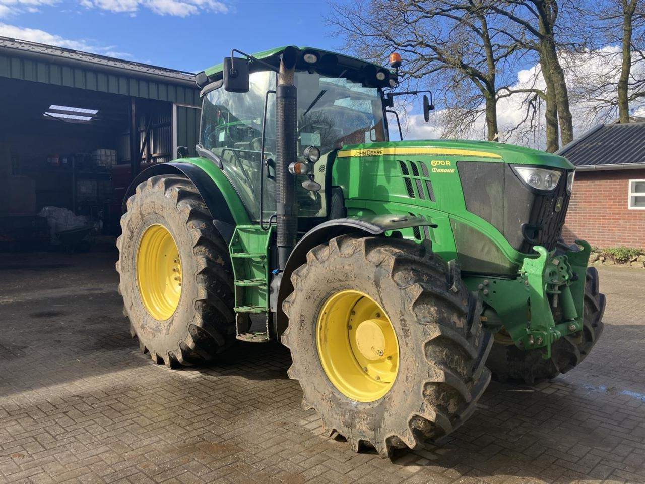 John Deere 6170R - 장궤형 트랙터 : 사진 2 John Deere 6170R - 장궤형 트랙터 : 사진 2