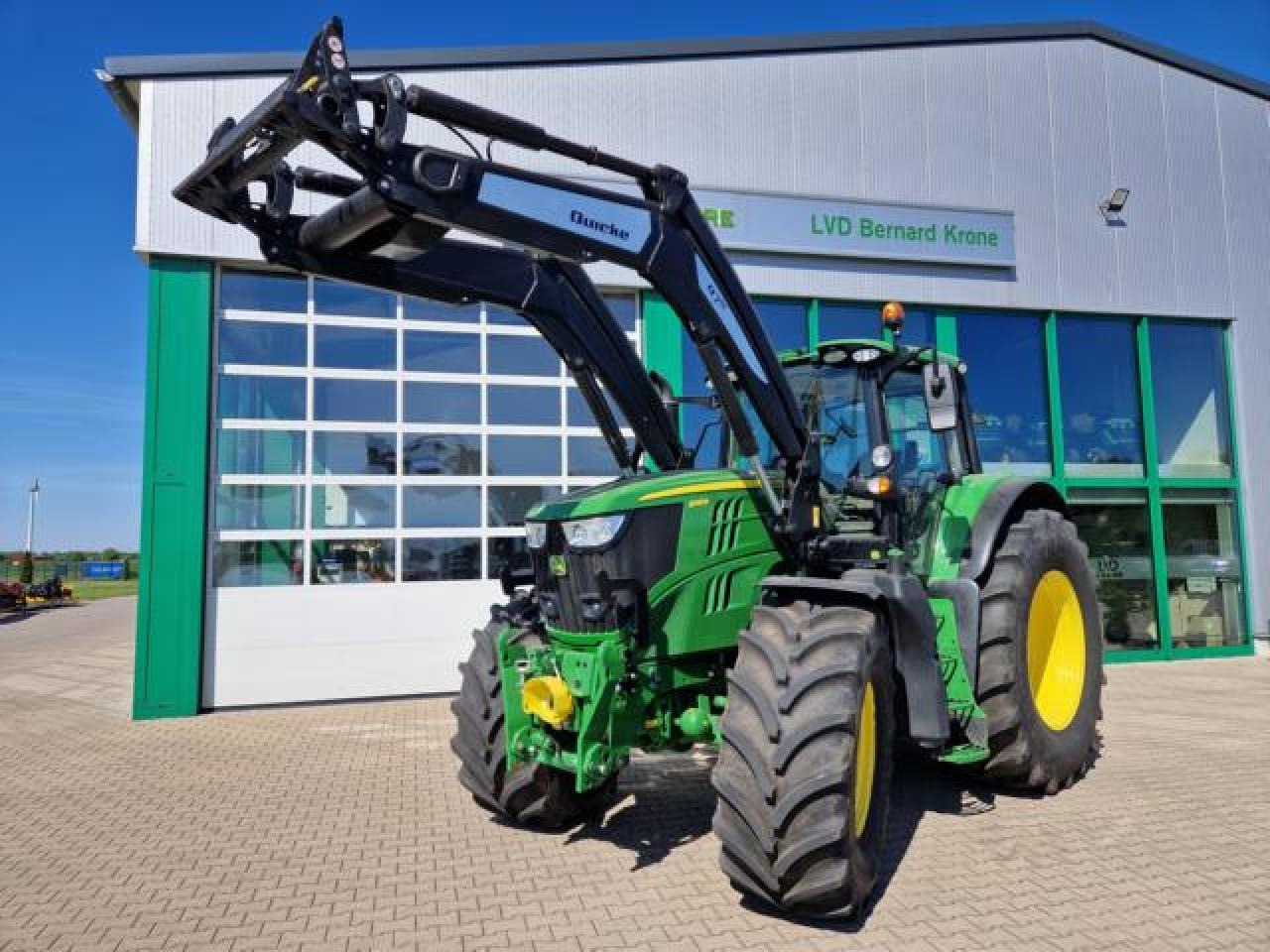 John Deere 6195M - 장궤형 트랙터 : 사진 1 John Deere 6195M - 장궤형 트랙터 : 사진 1