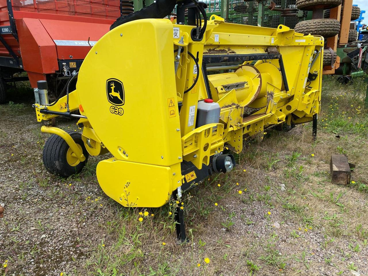 John Deere 639 - 콤바인 헤더 트레일러 : 사진 5 John Deere 639 - 콤바인 헤더 트레일러 : 사진 5
