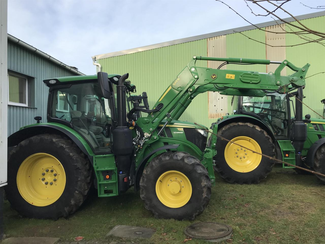 John Deere 6R 140 - 장궤형 트랙터 : 사진 2 John Deere 6R 140 - 장궤형 트랙터 : 사진 2
