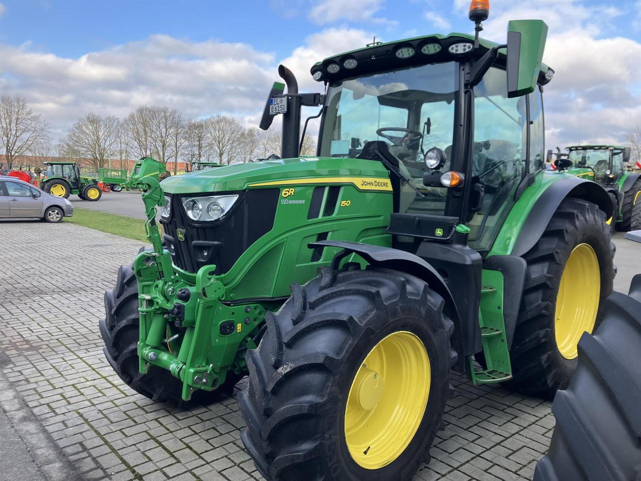 John Deere 6R 150 - 장궤형 트랙터 : 사진 2 John Deere 6R 150 - 장궤형 트랙터 : 사진 2