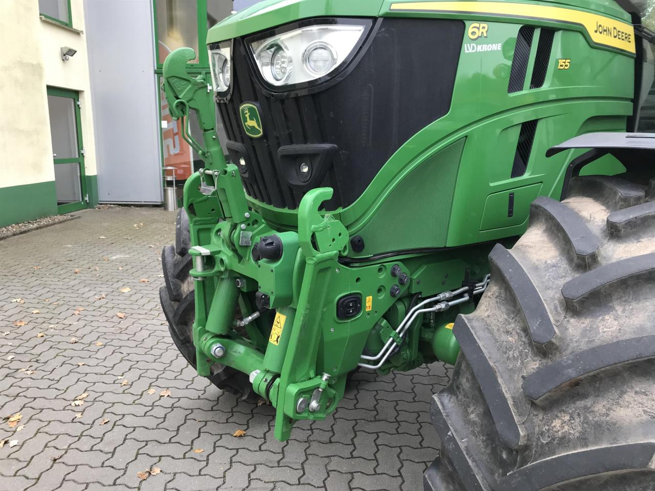John Deere 6R 155 - 장궤형 트랙터 : 사진 4 John Deere 6R 155 - 장궤형 트랙터 : 사진 4