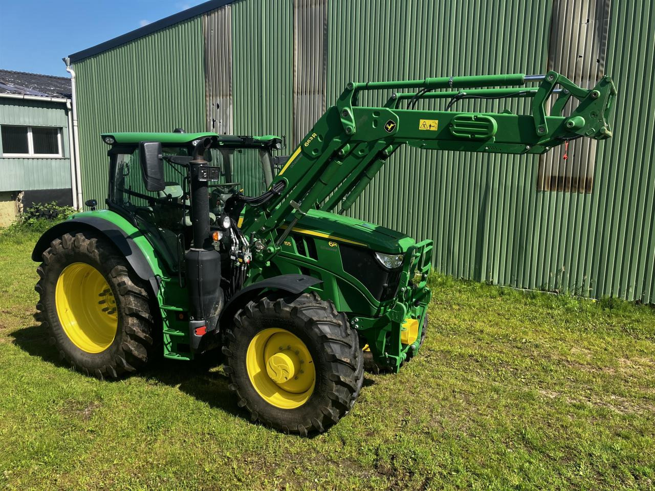 John Deere 6R 155 - 장궤형 트랙터 : 사진 2 John Deere 6R 155 - 장궤형 트랙터 : 사진 2